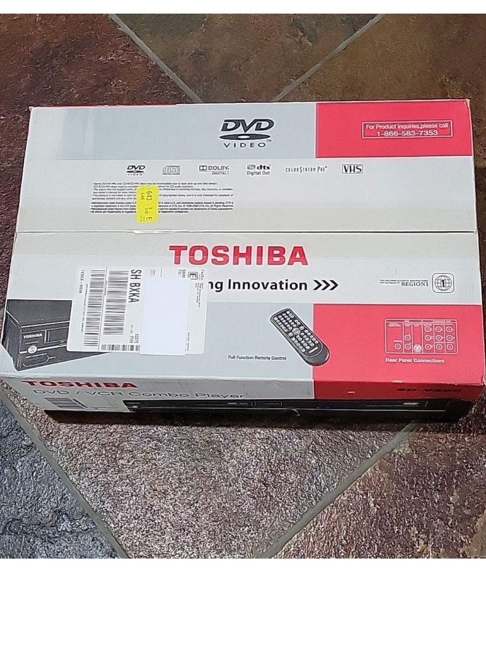 Unopened Toshiba SD-V296 DVD/ VCR Combo